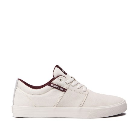 Supra Stacks II Vulc Hvite Joggesko Herre [NO-2-H560]